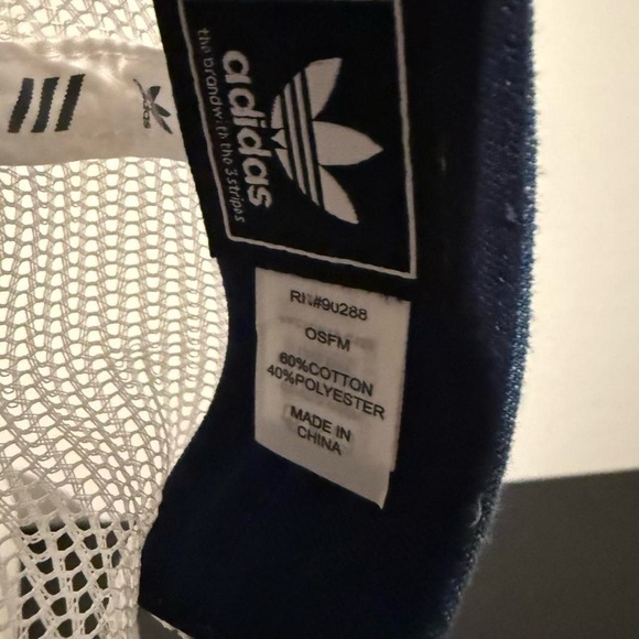 Adidas Classic Blue Denim SnapBack hat - Picture 7 of 7